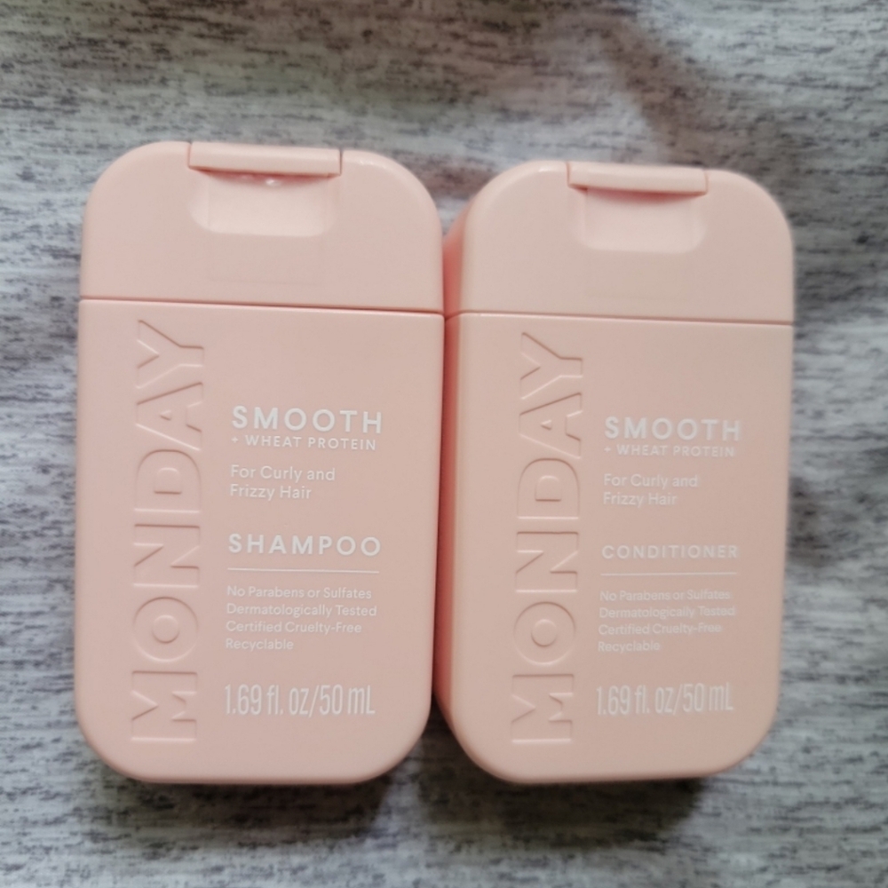 Monday Smooth Shampoo & Conditioner Haircare Travel Size 1.69oz Ulta Favorite